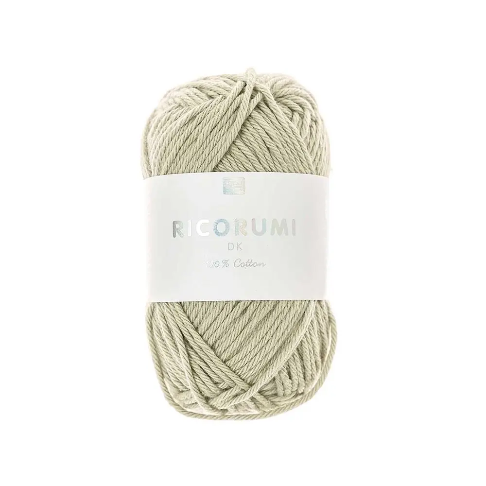 Rico Design Bavlněná háčkovací příze Ricorumi dk odstín 075 třtina - 1 ks