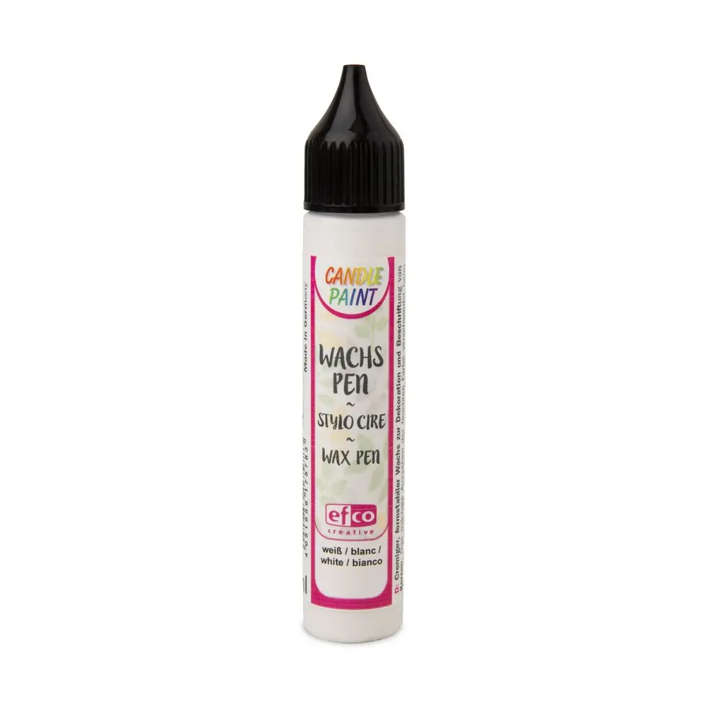 Efco Voskové pero pro malování na svíčky 28ml bílá -