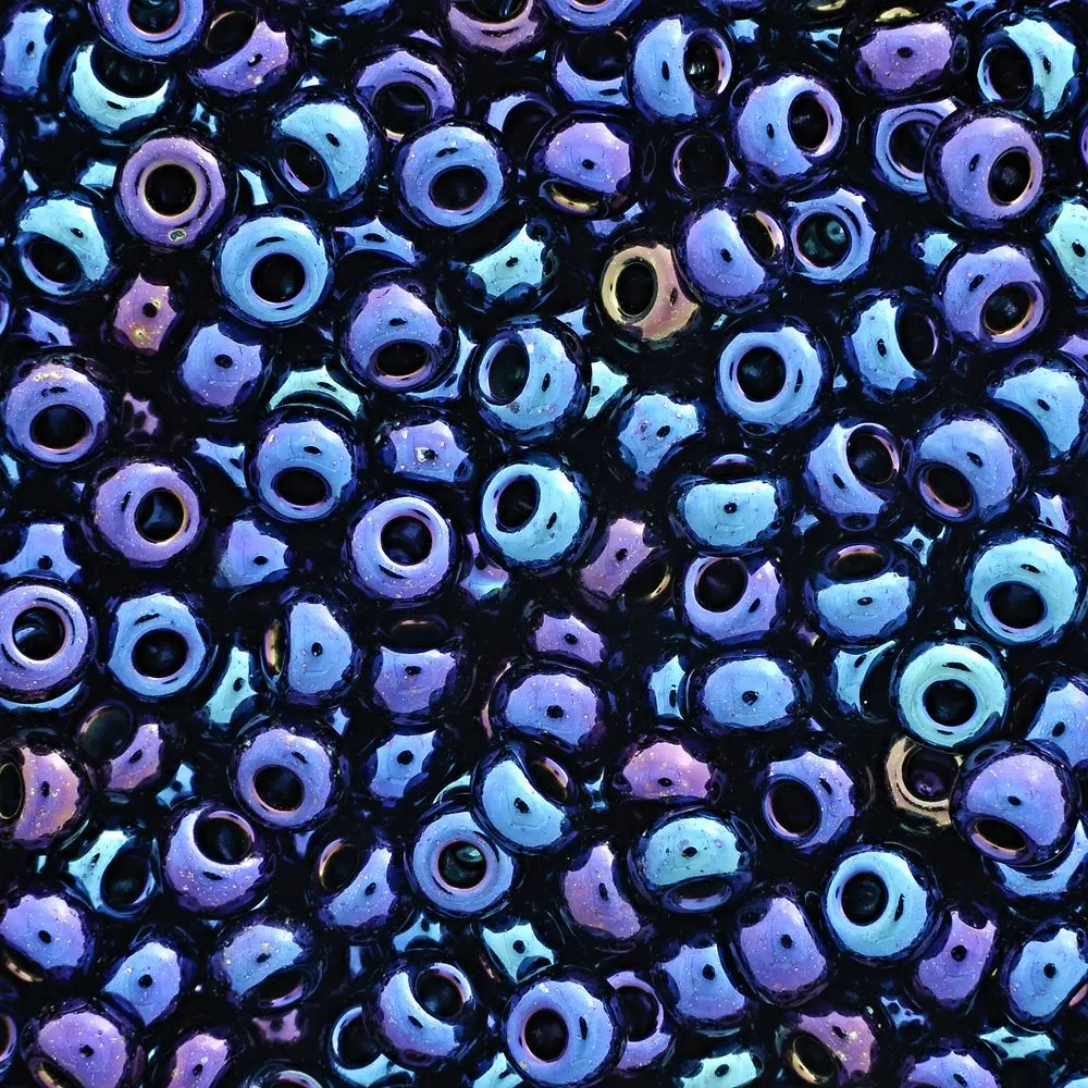 PRECIOSA ORNELA Rokajlové korálky - PRECIOSA rokajl 8/0 Iris (59135) č. 168 - 20 g