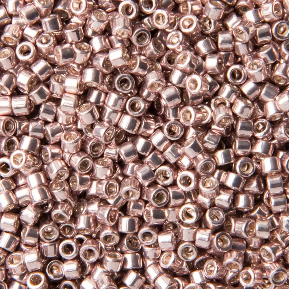 Miyuki Rokajlové korálky - Miyuki Delica 11/0 (DB-417) Galvanized Steel - 15 g