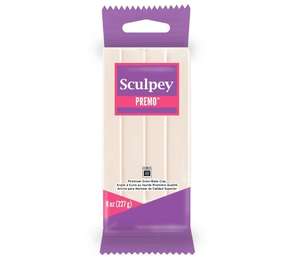 Sculpey PREMO 227g Translucent průhledná - 3 ks