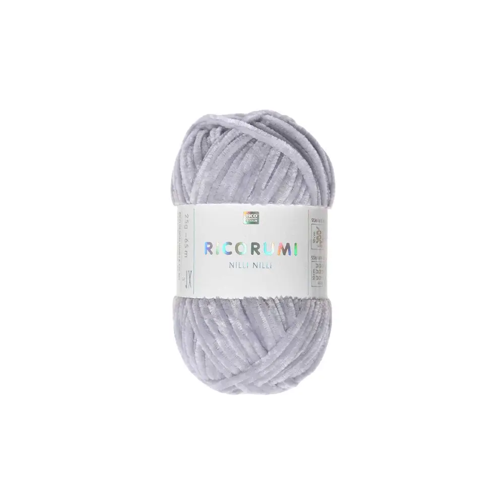 Rico Design Žinylková příze Ricorumi Nilli Nilli odstín 011 lila - 3 ks