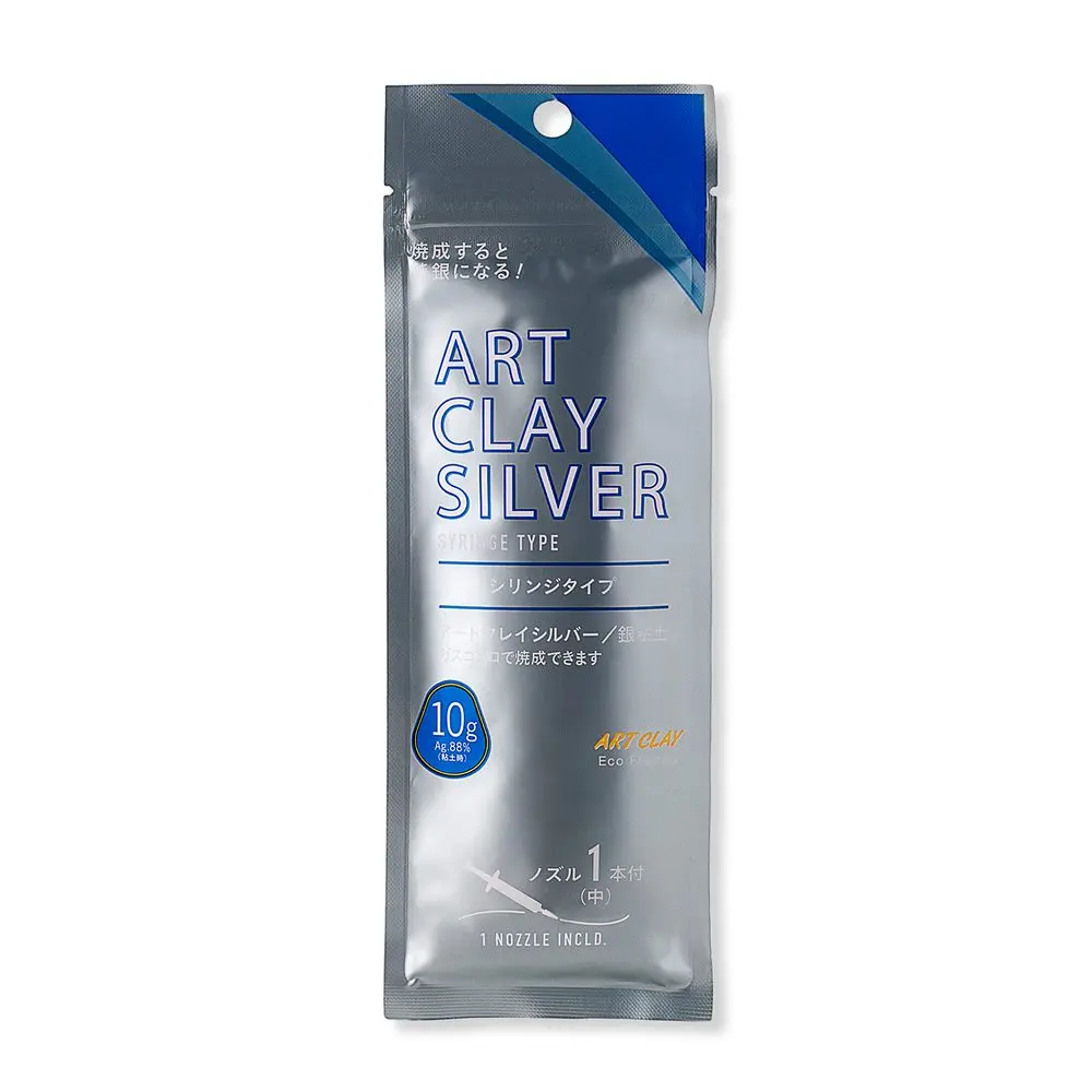 Art Clay Silver stříbrná modelovací hlína ve stříkačce s hrotem 10g - 1 ks