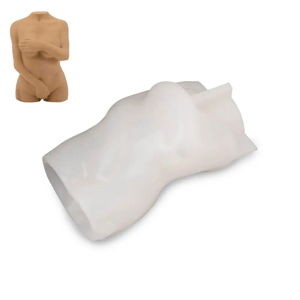 Manumi Silikonová forma na odlévání kreativní hmoty ženské torzo 100x55mm - 1 ks