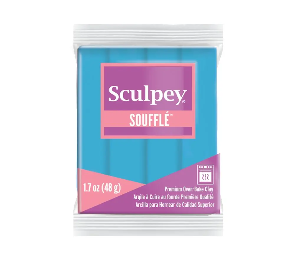 Sculpey SOUFFLÉ Robin´s Egg nebeská modrá - 1 ks