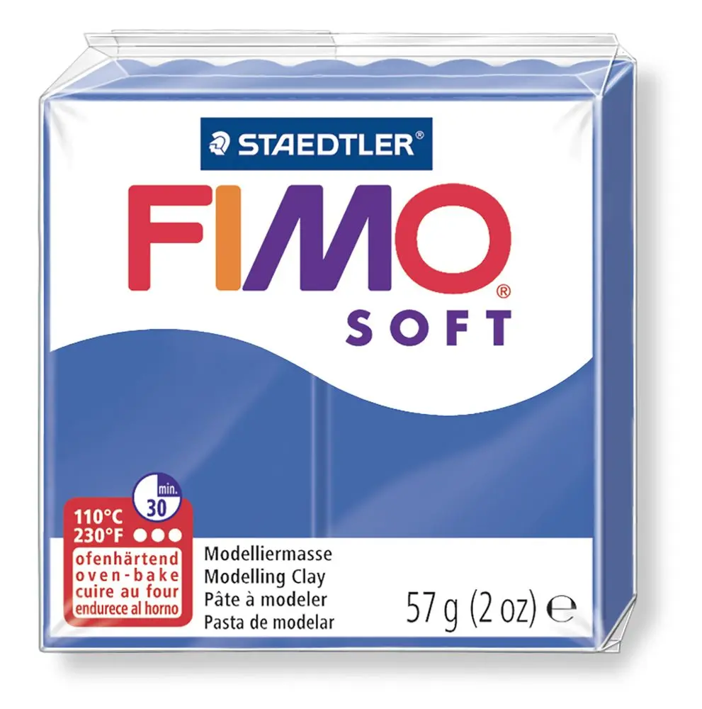 Staedtler FIMO Soft 57g (8020-33) brilliantově modrá - 3 ks