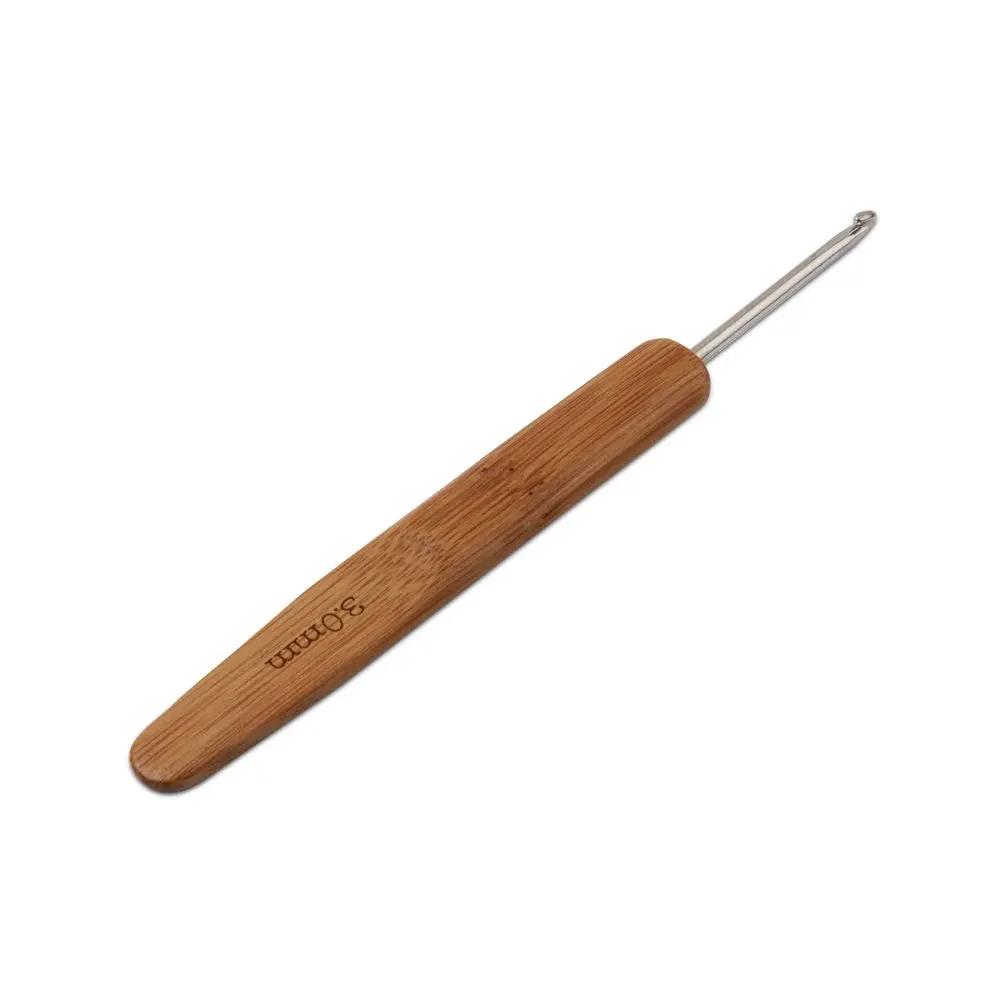 Bambusový háček s kovovým hrotem 3 mm - 3 ks