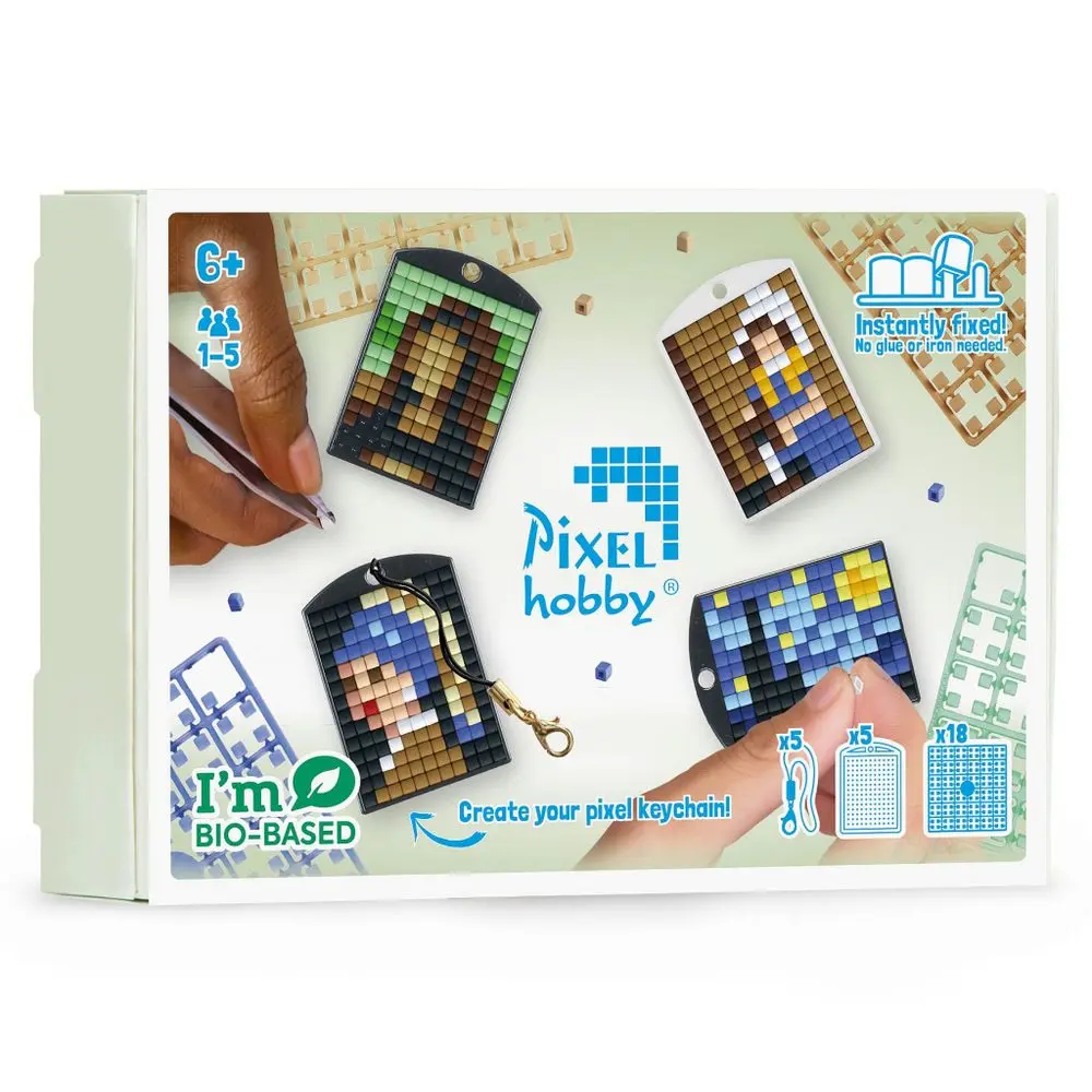 Pixelhobby Pixel sada klíčenek 5 ks umění -