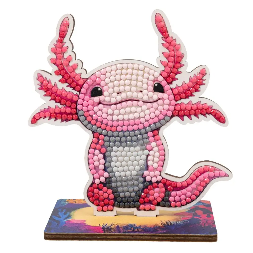 Diamantové malování postava axolotl -