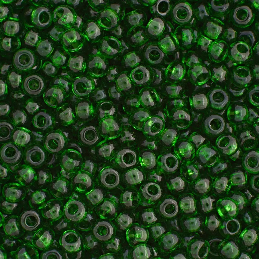 PRECIOSA ORNELA Rokajlové korálky - PRECIOSA rokajl 10/0 transparentní (50120) č. 8 - 20 g