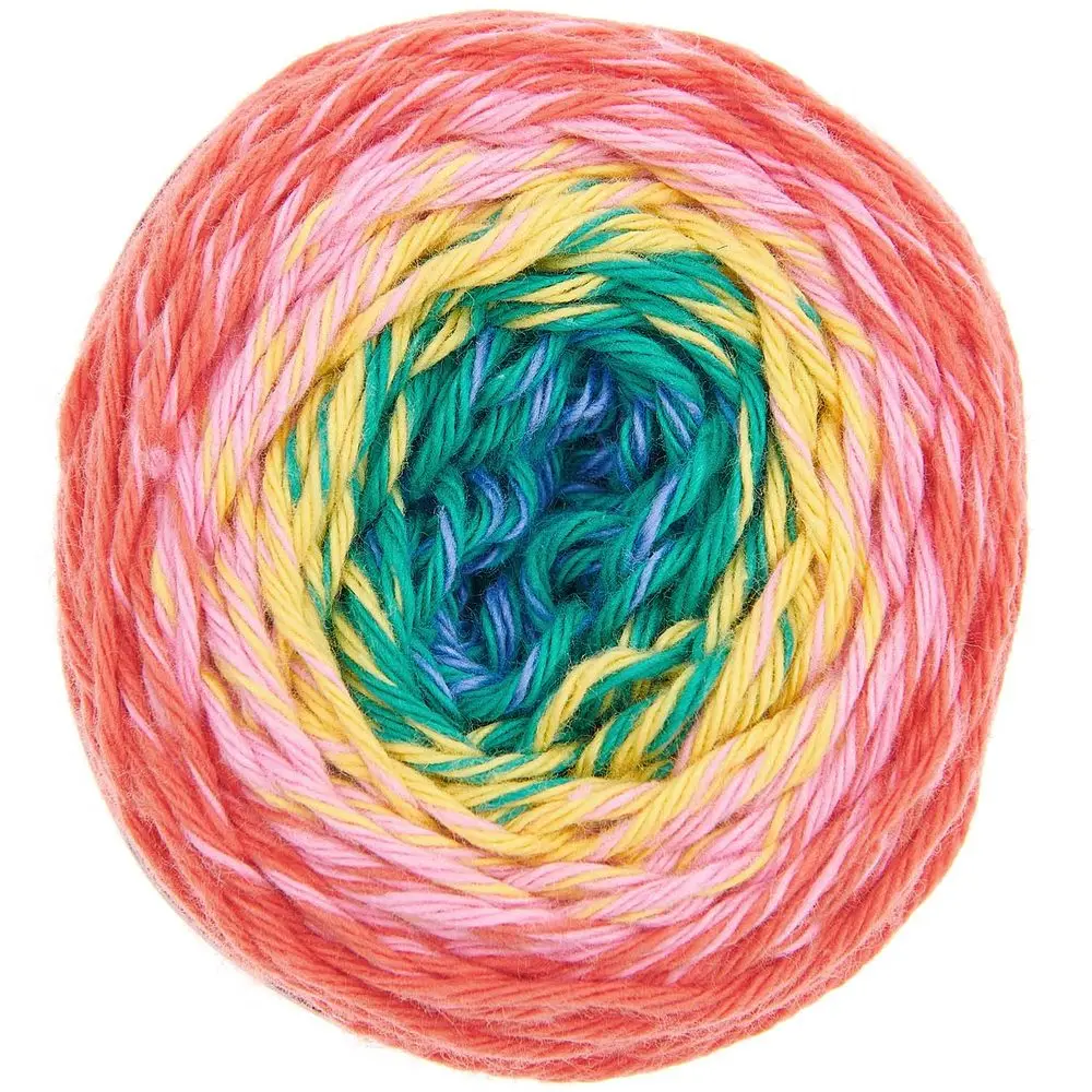 Rico Design Háčkovací příze Ricorumi Spin Spin odstín 018 klasická duha - 1 ks