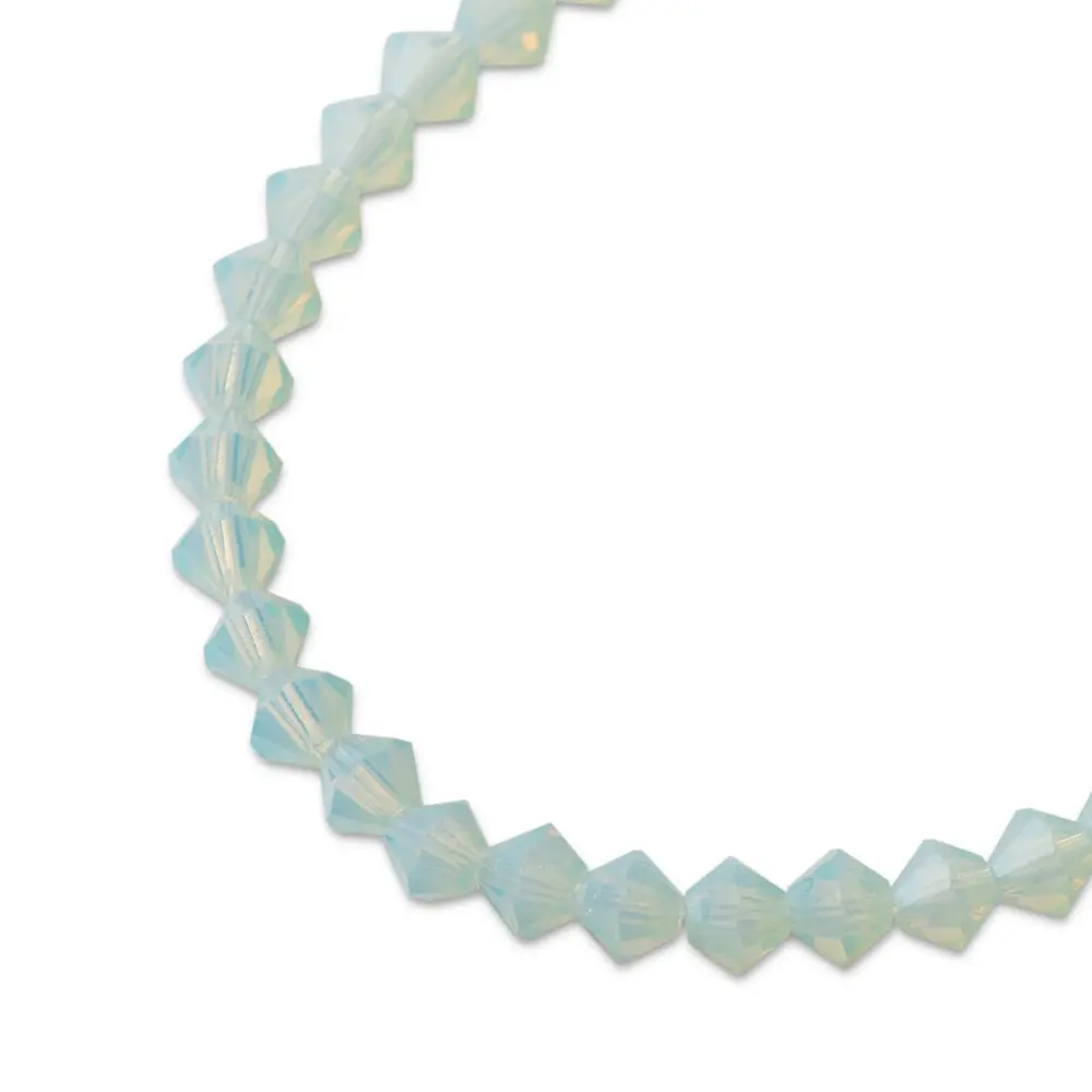Preciosa MC perle Rondelle 4 mm Chrysolite Opal - 30 ks