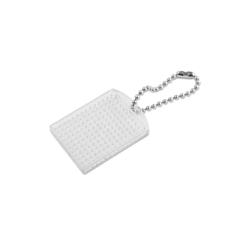 Pixelhobby Náhradní klíčenka s řetízkem k pixel hobby transparentní -