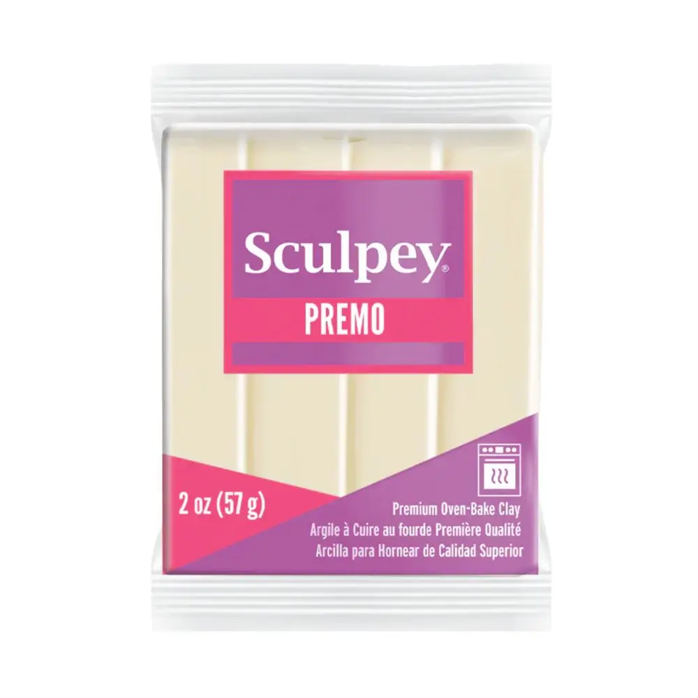 Sculpey Premo Butter Yellow máslově žlutá - 5 ks