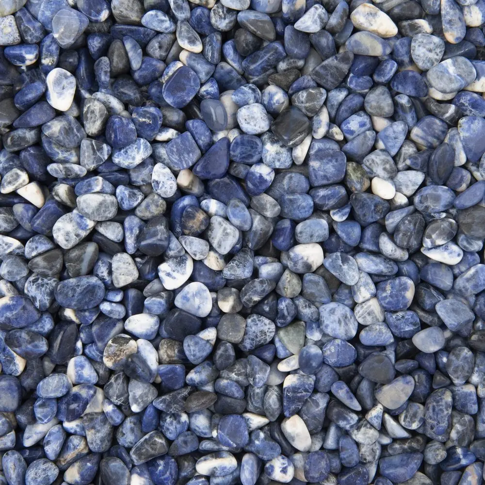 Tromlovaný minerál Sodalit 8-12 mm 100 g - 1 balení