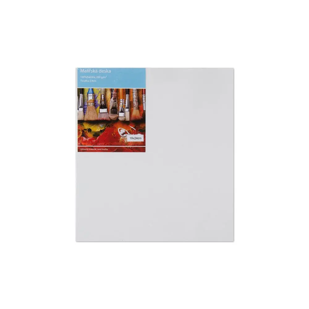 Malířská deska s plátnem 18 x 24 cm, 280 g/m² - 1 ks