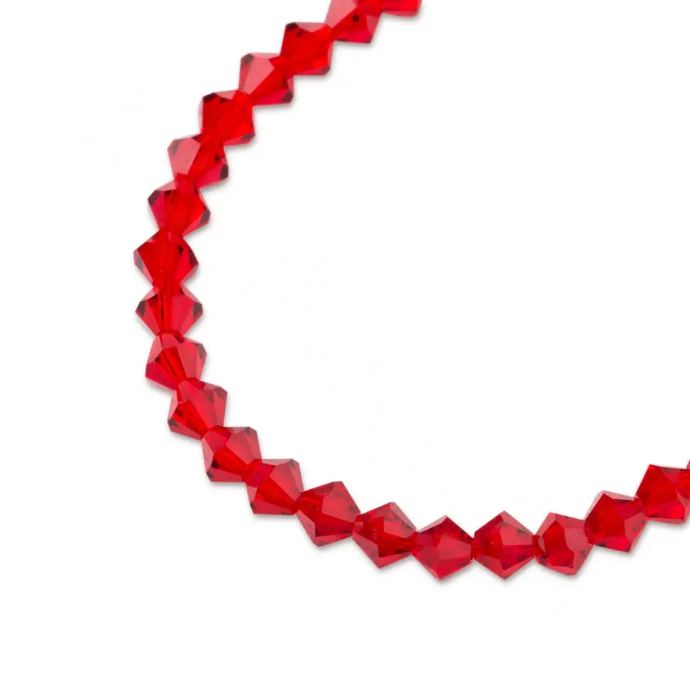 Preciosa MC perle Rondelle 3 mm Light Siam - 40 ks