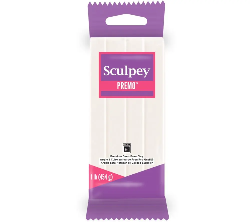 Sculpey PREMO 454g White Translucent bílá průhledná -