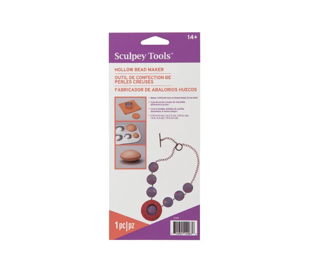 Sculpey forma na pečení dutých korálků -