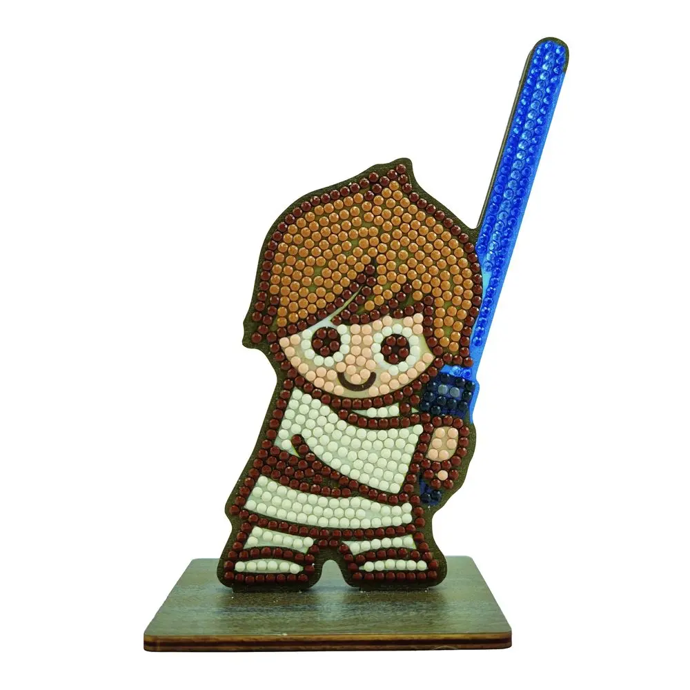 Diamantové malování postava Star Wars Luke Skywalker - 1 ks