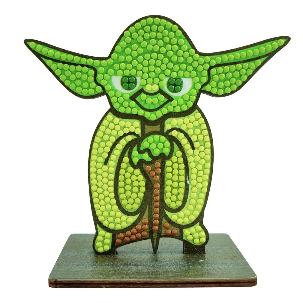 Diamantové malování postava Star Wars Yoda - 3 ks