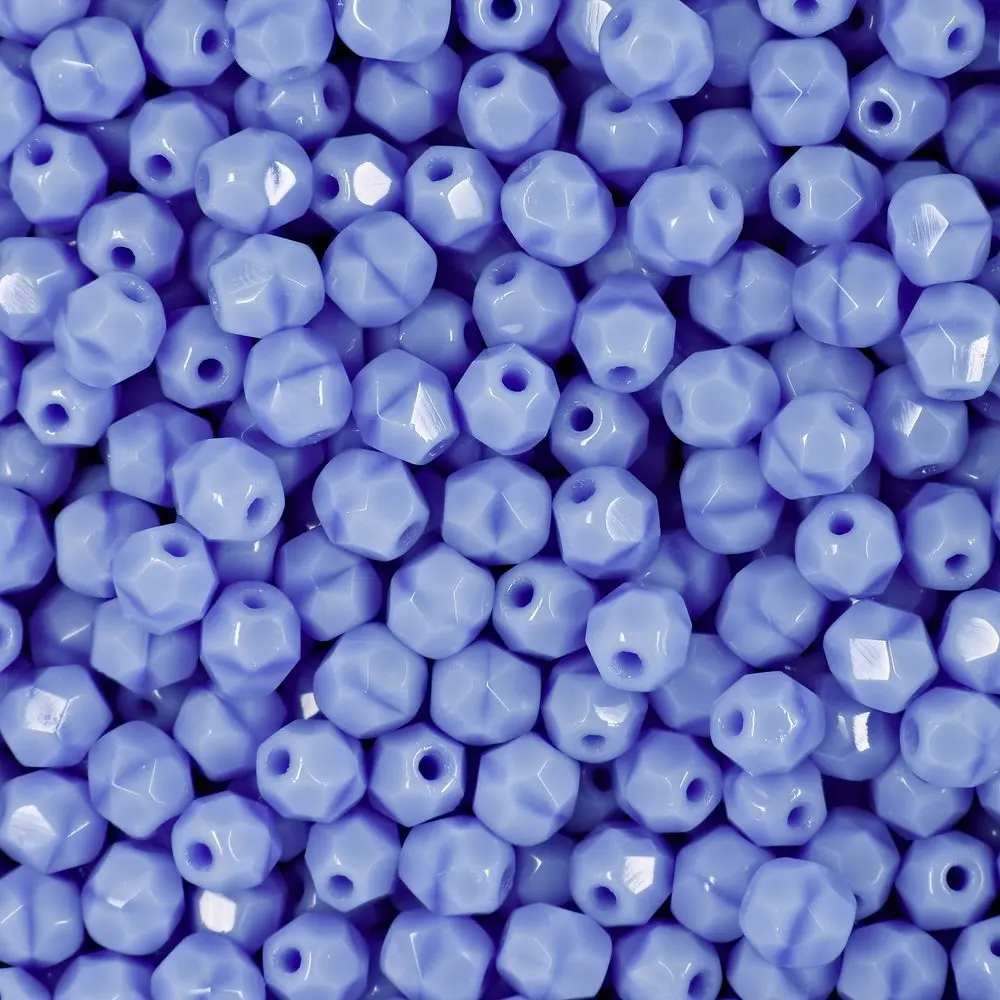 Manumi české broušené korálky 4 mm Opaque Sapphire - 225 ks