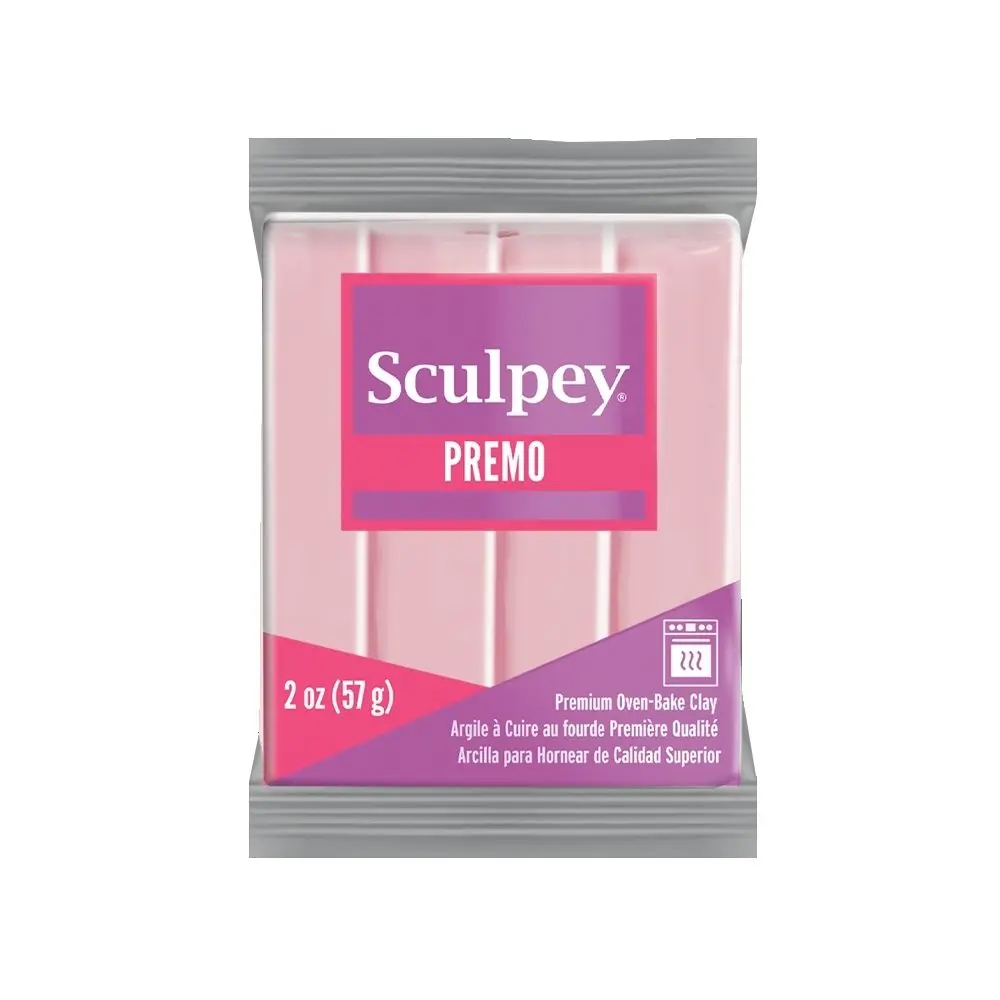Sculpey PREMO Light Pink světle růžová - 5 ks - 5 ks