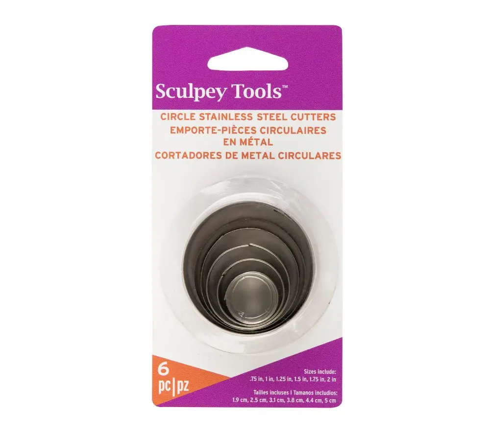 Sculpey sada vykrajovátek kolečka -