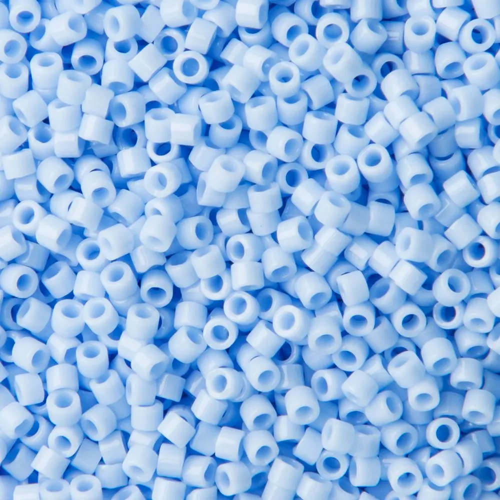 Miyuki Rokajlové korálky - Miyuki Delica 11/0 (DB-1137) Opaque Agate Blue - 15 g