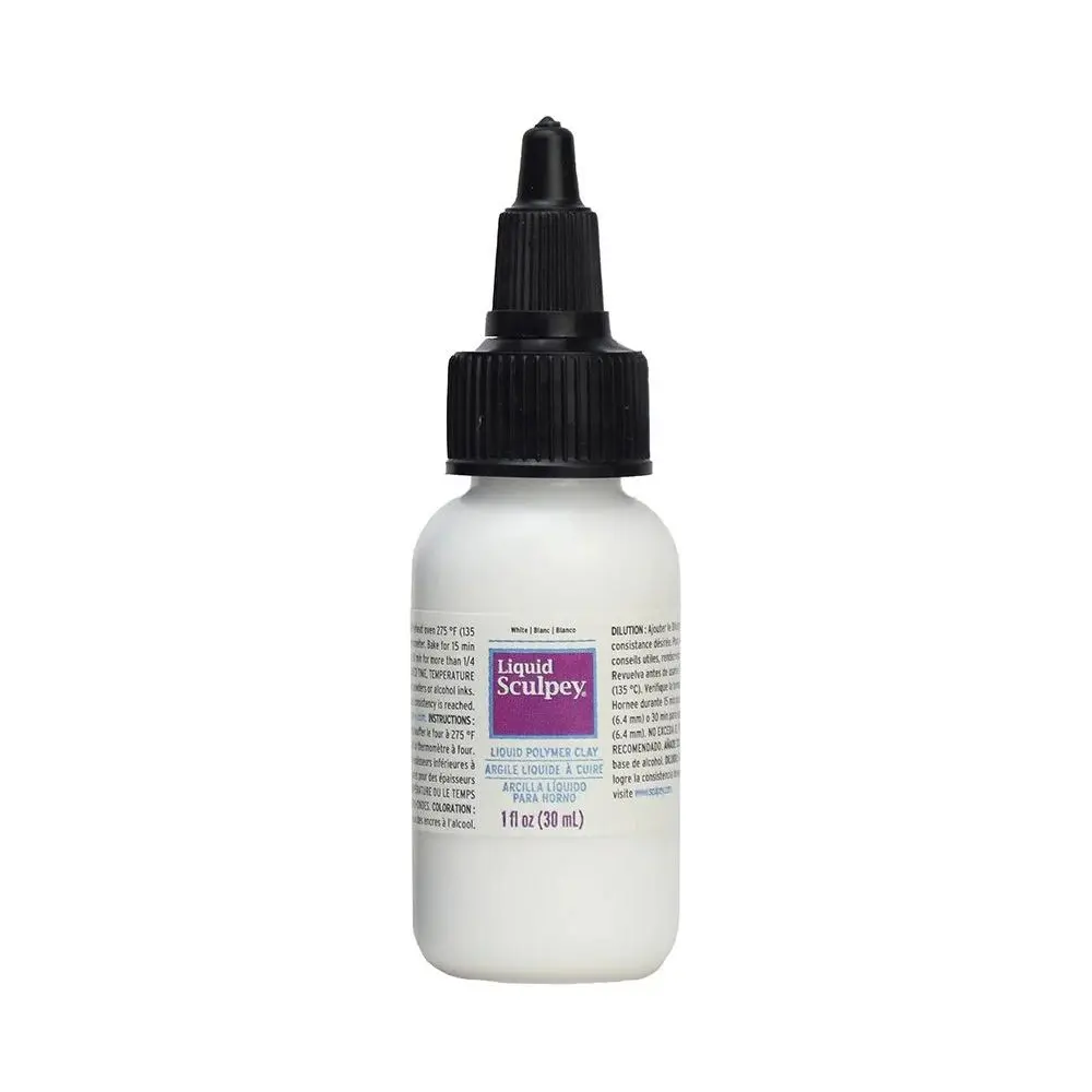 Sculpey tekutá polymerová hmota 30ml White bílá - 5 ks - 5 ks