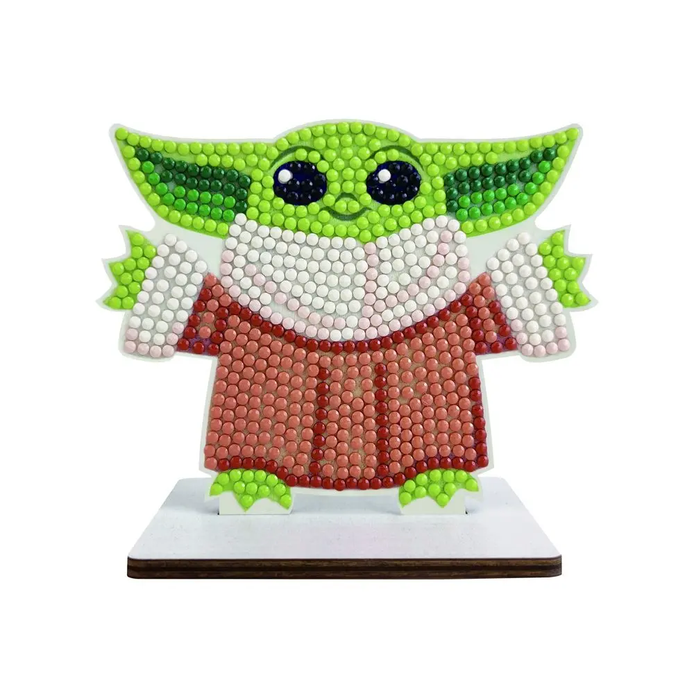 Diamantové malování postava Star Wars Baby Yoda -