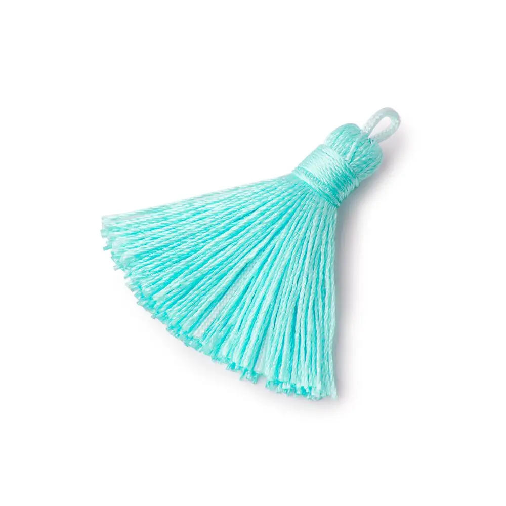Bižuterní střapec 3,5cm zelený - 1 ks