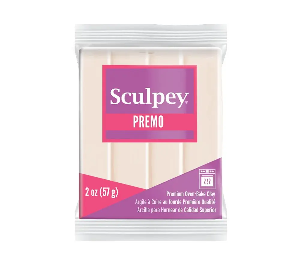 Sculpey PREMO Translucent průhledná - 1 ks