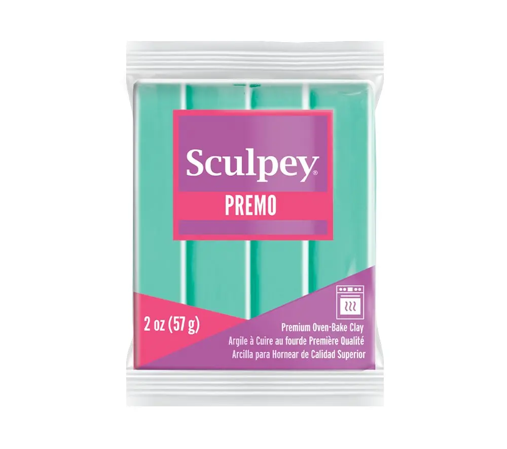 Sculpey PREMO Mint Green mátově zelená - 1 ks