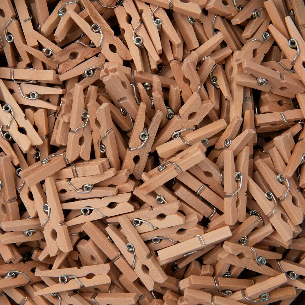 Dekorační dřevěné kolíčky 30x4mm - 30 ks