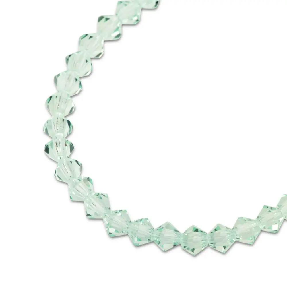Preciosa MC perle Rondelle 4 mm Chrysolite - 30 ks