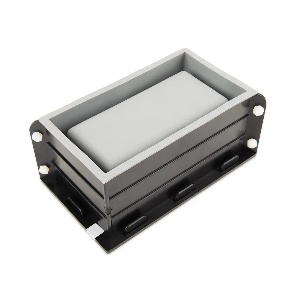 Manumi Profesionální silikonová forma s výztuhou na květináč kvádr 19 x 10 x 8,5 cm -