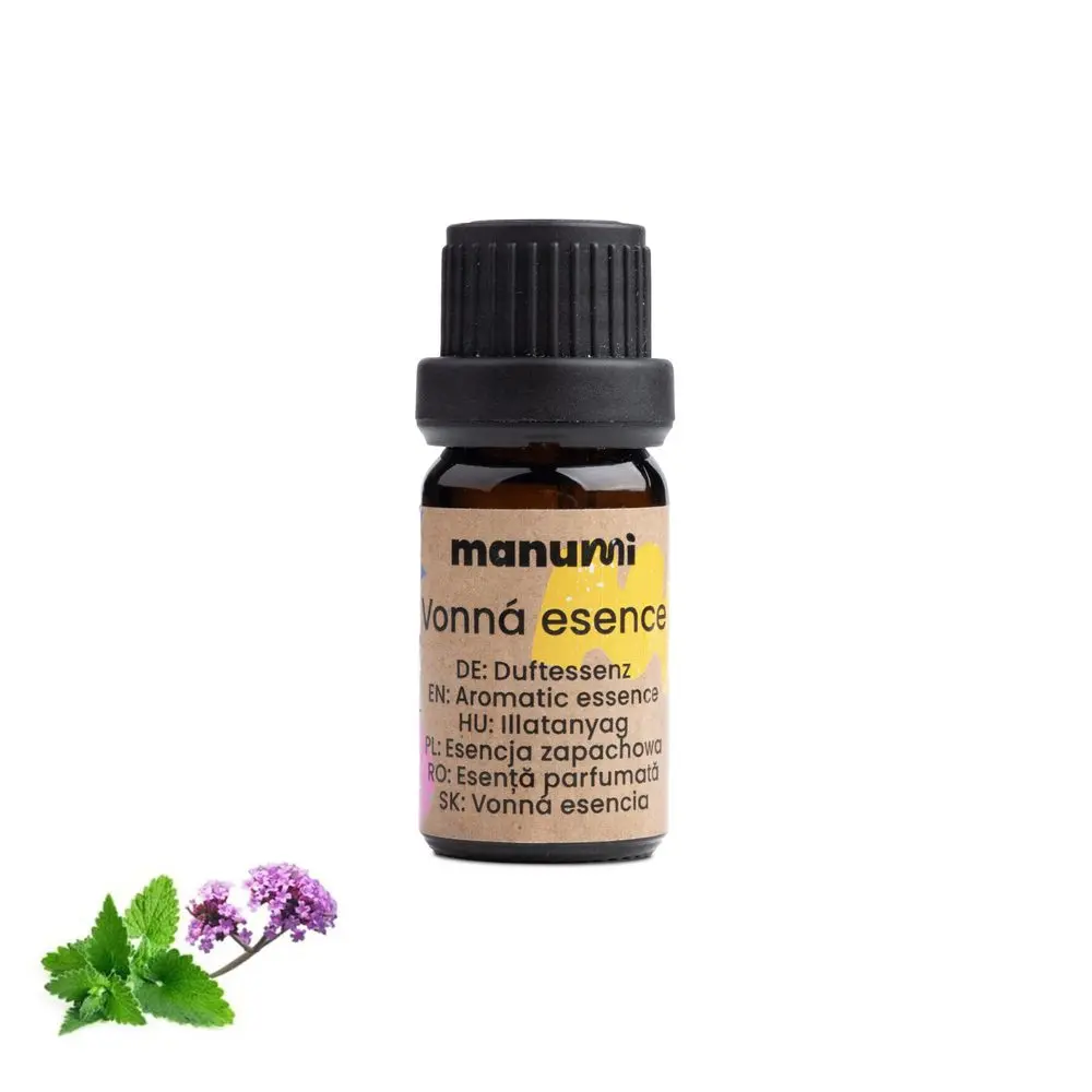 Manumi vonná esence meduňka s verbenou 10 ml - 5 ks - 5 ks