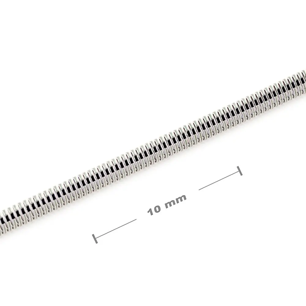 Ochranná dutinka French wire 1,3 mm v barvě stříbra - 5 g