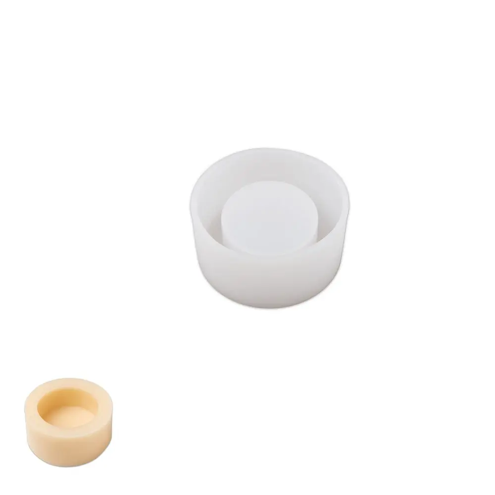 Manumi Silikonová forma na stojan pro 1 čajovou svíčku 65x30mm - 1 ks