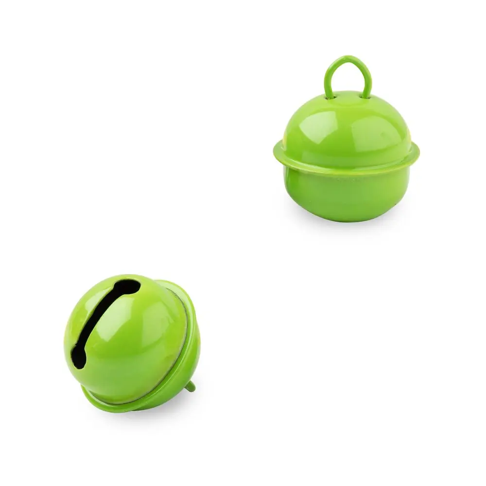 Bižuterní rolnička 24x22 mm Green Peas -