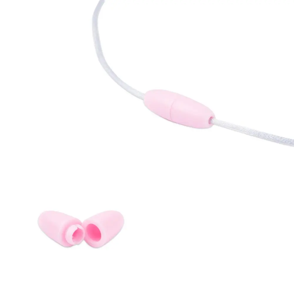 Plastové mechanické zapínání 24x9 mm Pastel Pink - 3 ks