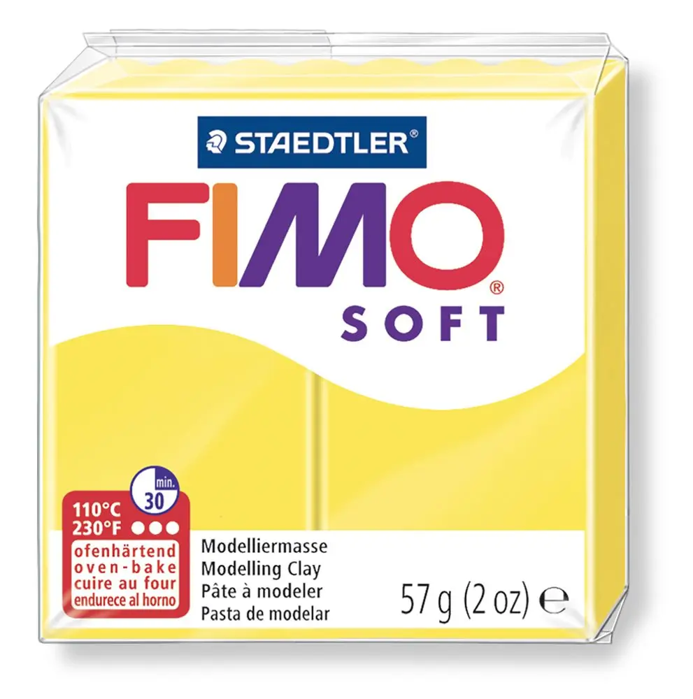 Staedtler FIMO Soft 57g (8020-10) citronová - 3 ks