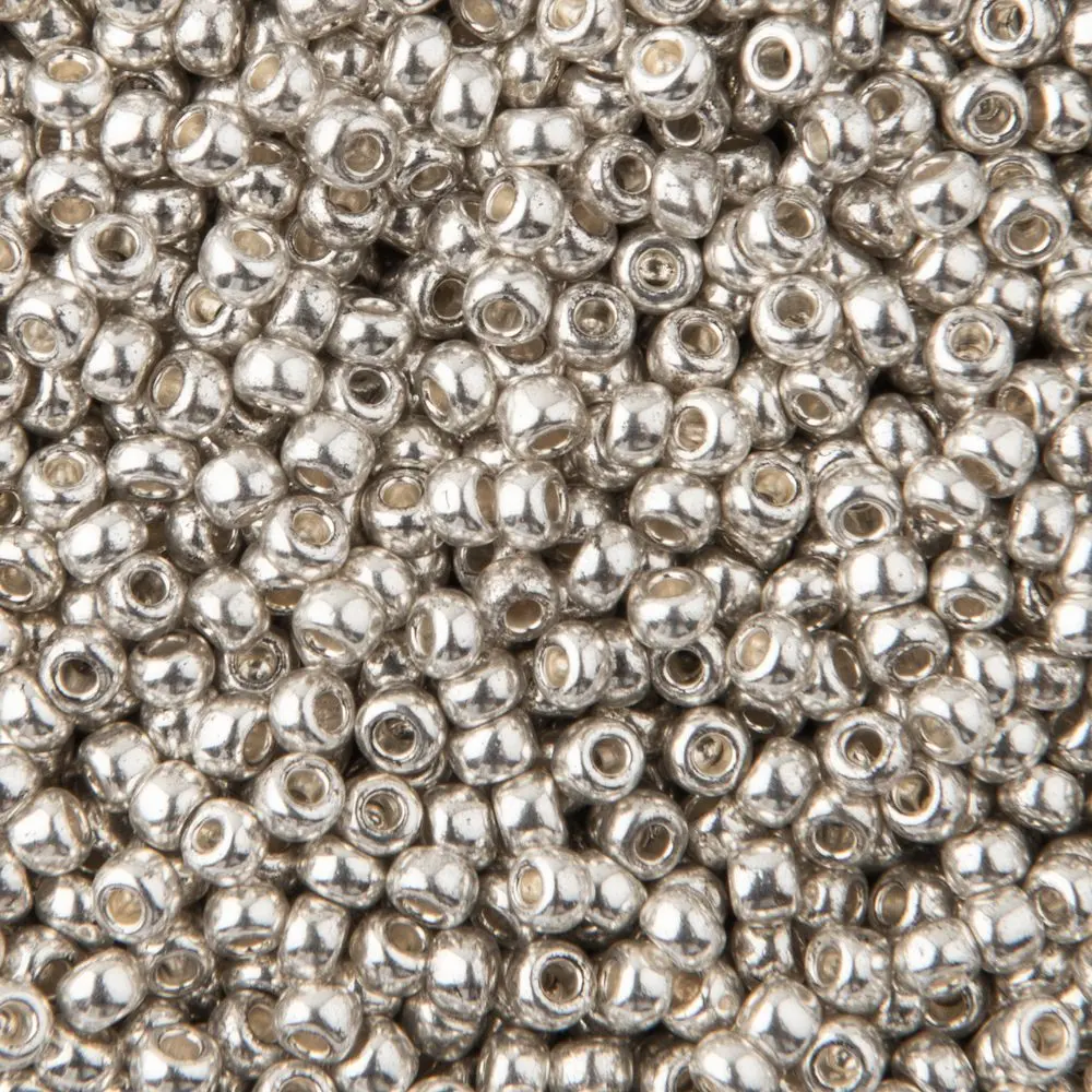 PRECIOSA ORNELA Rokajlové korálky - PRECIOSA rokajl 10/0 Terra Metallic (18503) č. 235 - 20 g