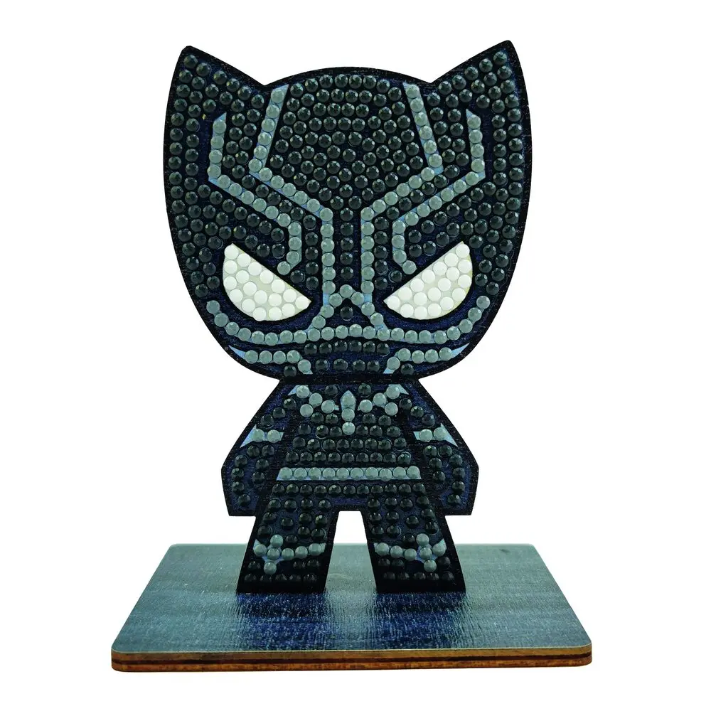 Diamantové malování postava Marvel Black Panther - 1 ks