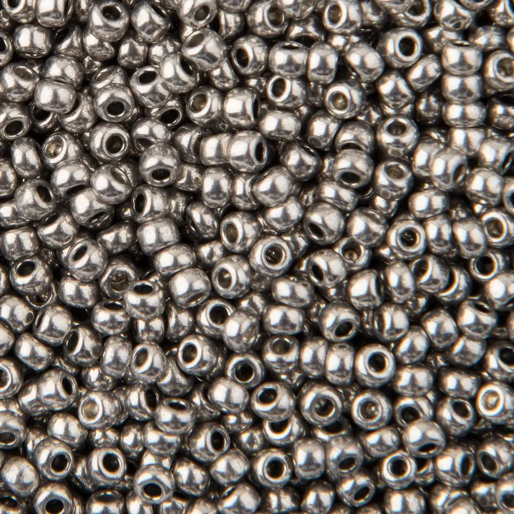 PRECIOSA ORNELA Rokajlové korálky - PRECIOSA rokajl 10/0 Terra Metallic (18542) č. 242 - 100 g