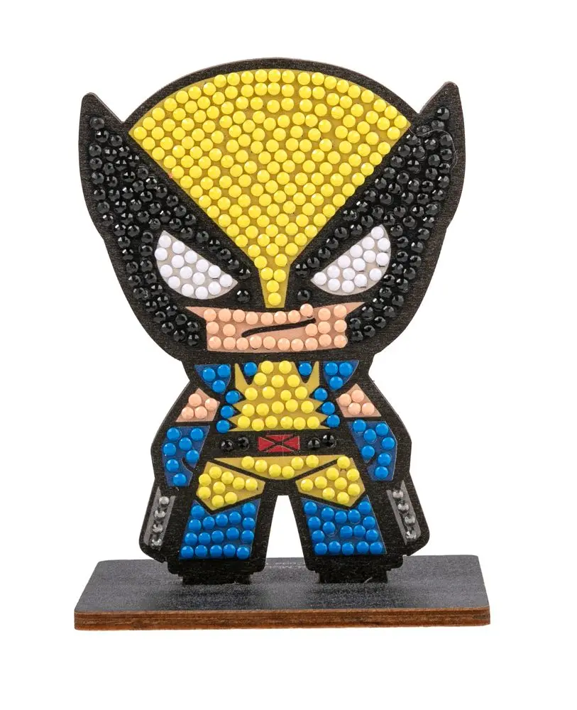 Diamantové malování postava Wolverine - 3 ks