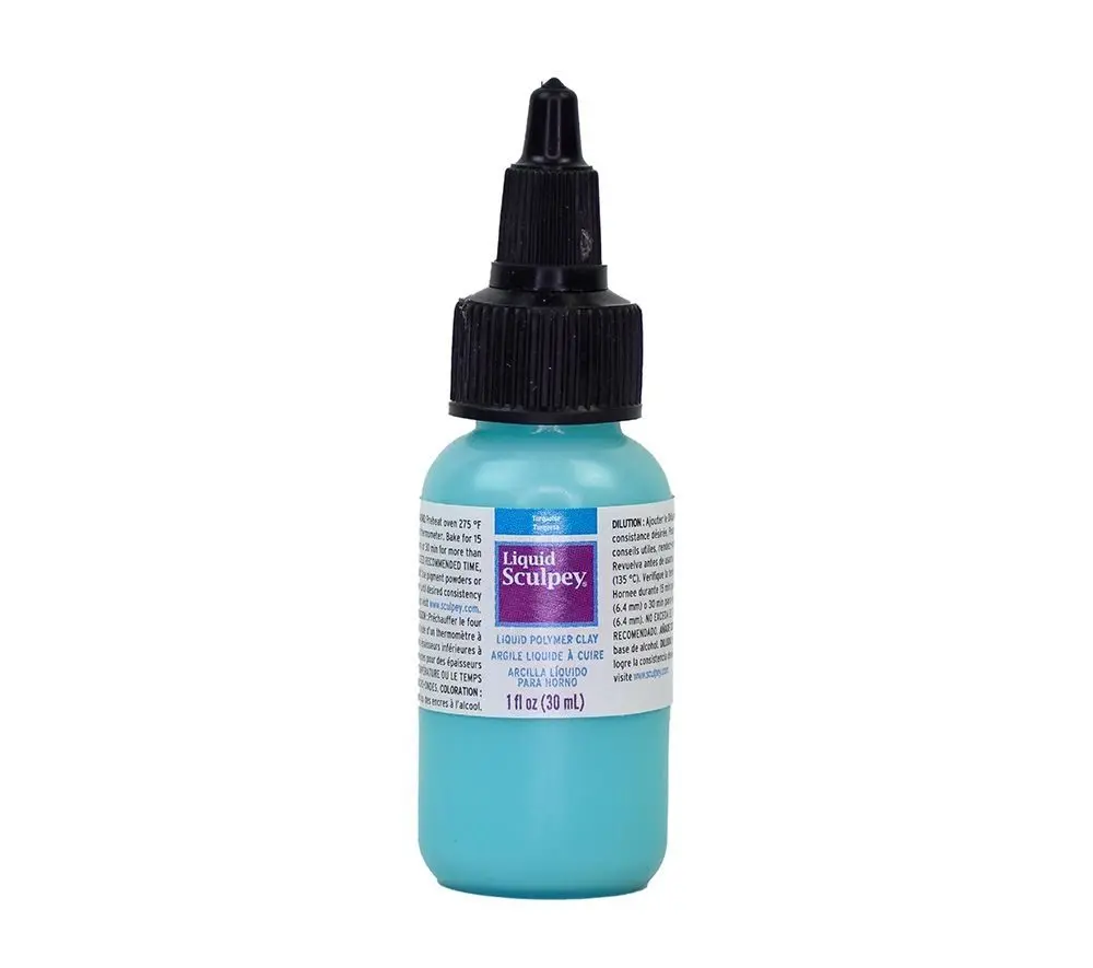 Sculpey tekutá polymerová hmota 30ml Turquoise tyrkysová -