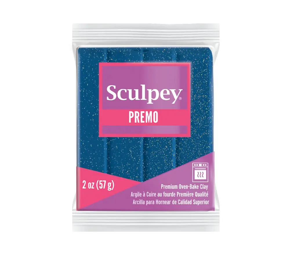 Sculpey PREMO Galaxz Glitter vesmírná s glitry - 5 ks - 5 ks