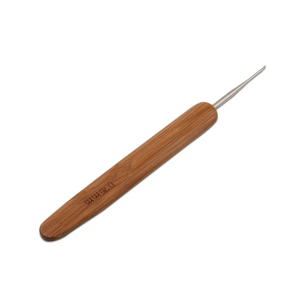 Bambusový háček s kovovým hrotem 0,75 mm - 3 ks